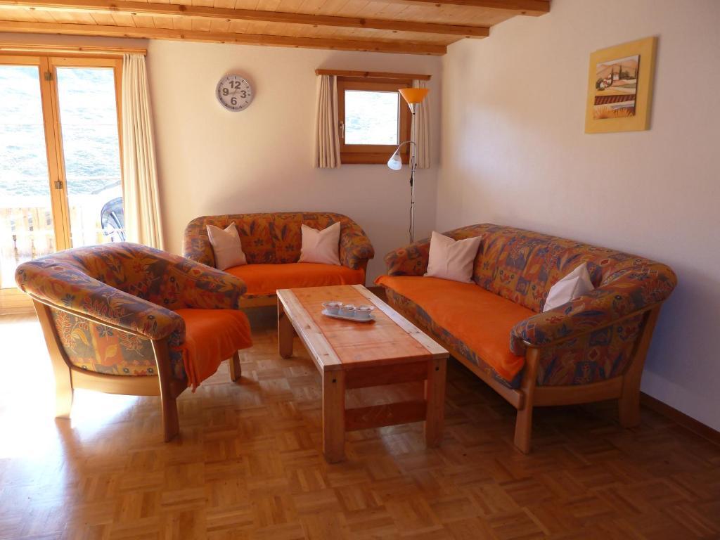 Ferienwohnung Stoffel Avers 객실 사진